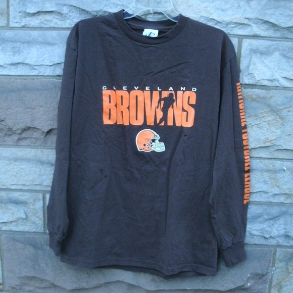 Logo Athletic Other - Cleveland Browns Football Long Sleeve T-Shirt NFL